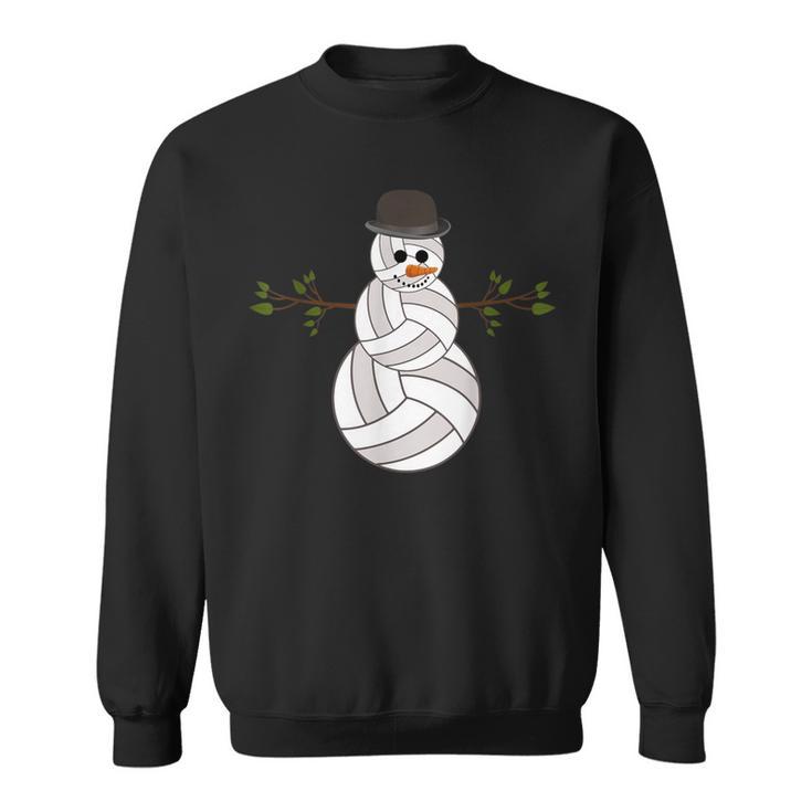 Christmas Volleyball Snowman Volleyball Christmas Sweatshirt
