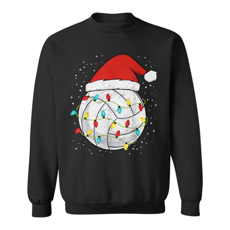 Christmasolleyball Christmas Hat Sweatshirt