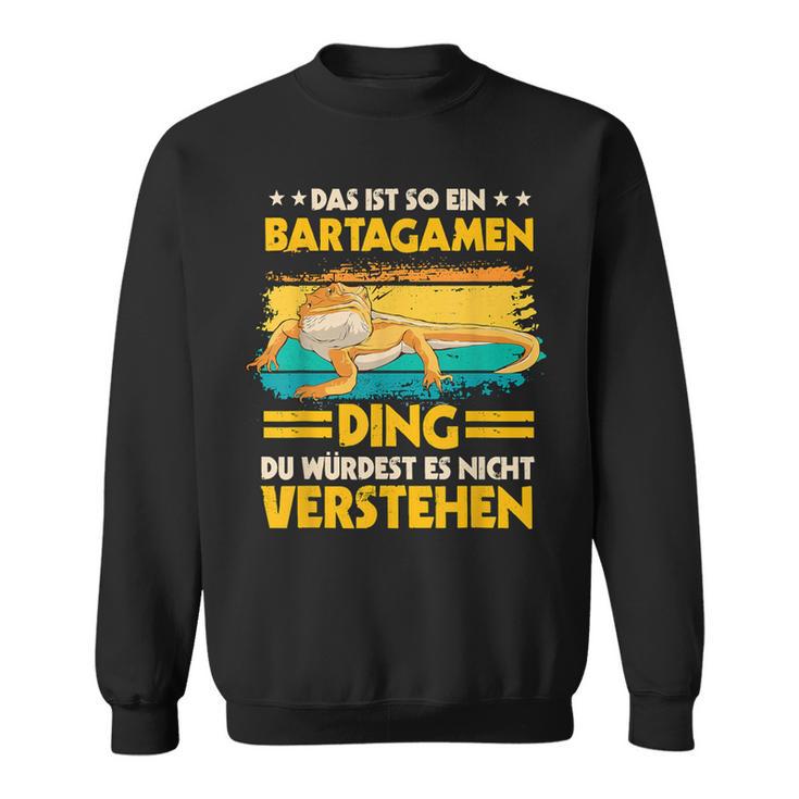 Das Ist So Ein Bartagamen Ding Reptil Sachen Bartagame Sweatshirt