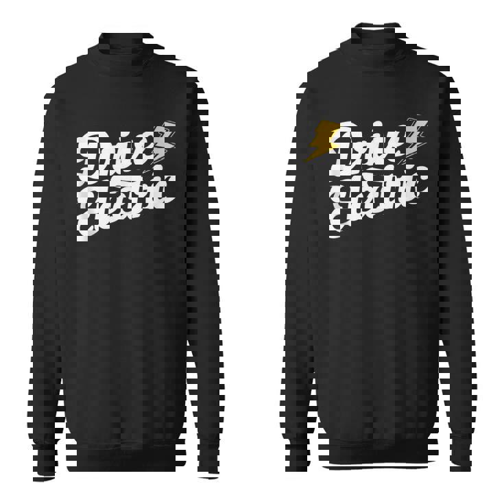 Drive Electric Cult Following Car Sustainable Eco-Friendly Tank Top Sweatshirt