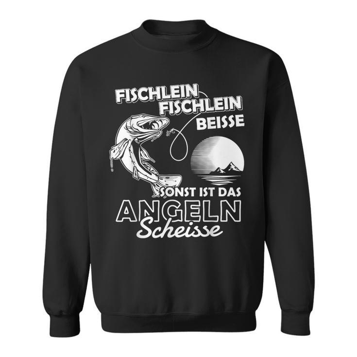 Fischlein Beisse Angler Fishing Sweatshirt