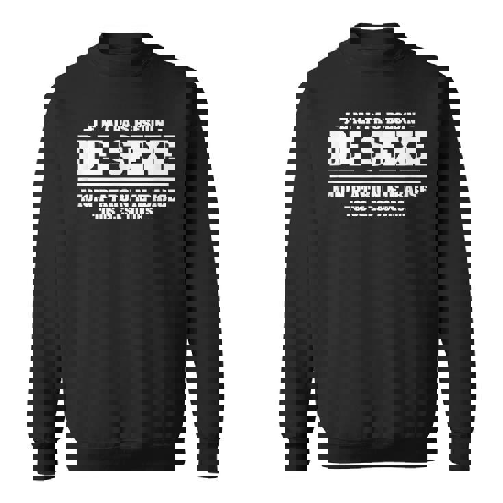 Roi De La Baise Sexe Beauf Cadeau Drôle Humour Sweat à