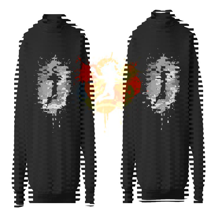 Joueur De Handball Ballon Sports Sweater e
