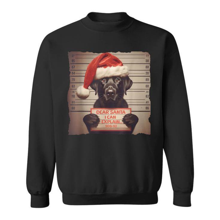 Labrador Retriever Dog Christmas Sweatshirt