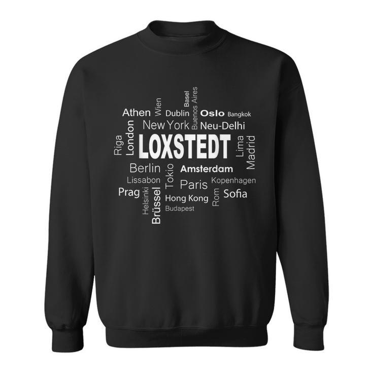 Loxstedt New York Berlin Loxstedt Meine Hauptstadt Sweatshirt