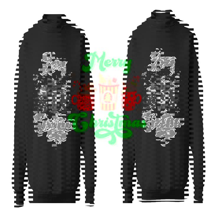 Merry Christmas Mulled Wine Booth Christmas Glow Wine Tank Top Sweatshirt