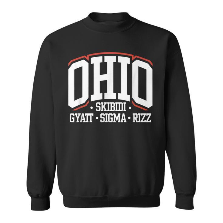911 Ohio Rizz Ohio Skibidi Gyatt Sigma Rizz Meme Vintage Birthday Sweatshirt - Monsterry
