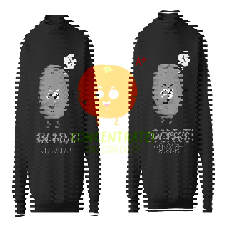 Orange Concentrate Fruit And Vegetables Sweatshirt