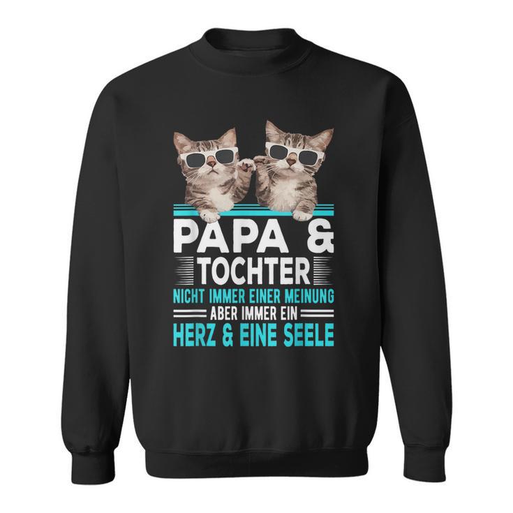 Papa Und Tochter Herz Und Eine Seele Partner Look Sweatshirt