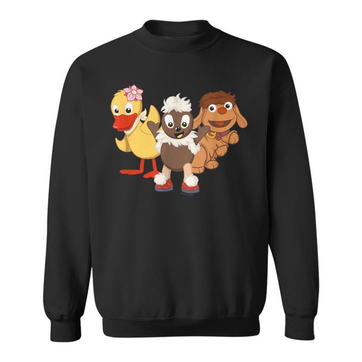 Pittiplatsch Schnatterinchen Und Moppi Beste Freundde Sweatshirt