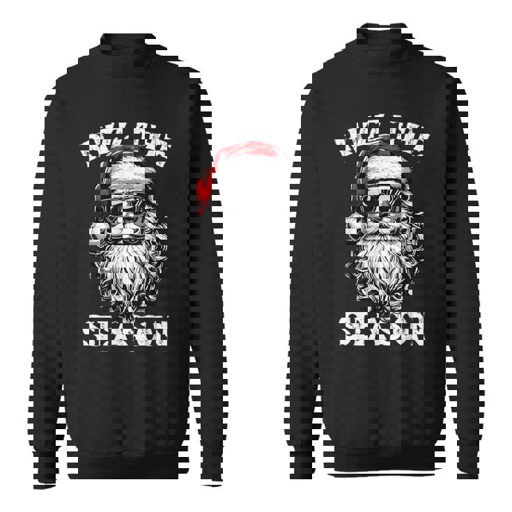 Rizz The Season Santa Claus Christmas Season Rizzler Sweatshirt