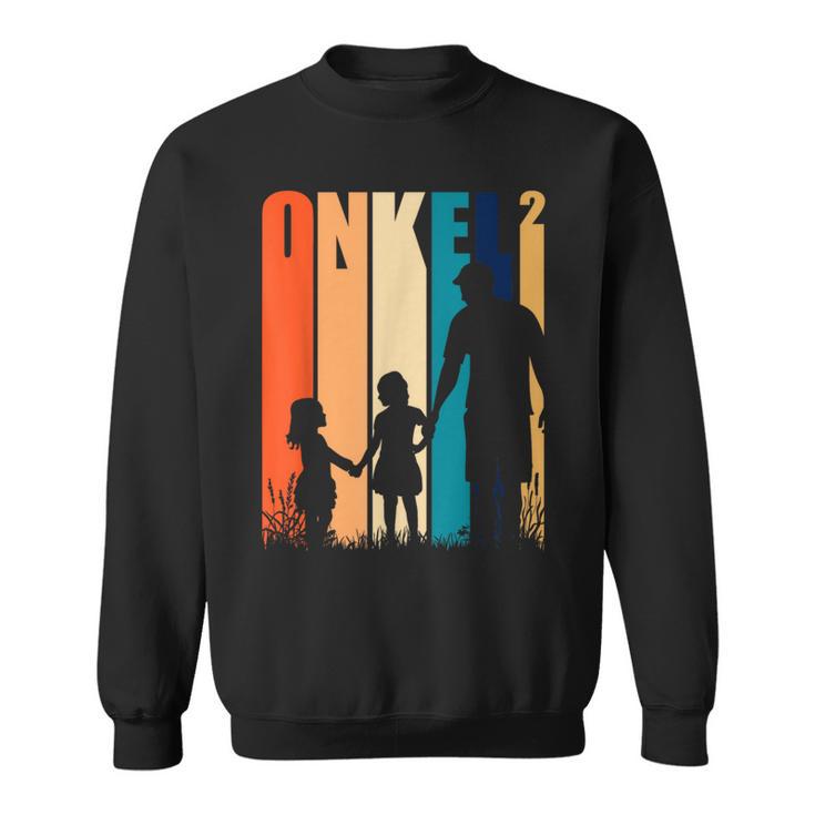 Uncle 2 Nieces Nephew Oheim Stepuncle Sweatshirt