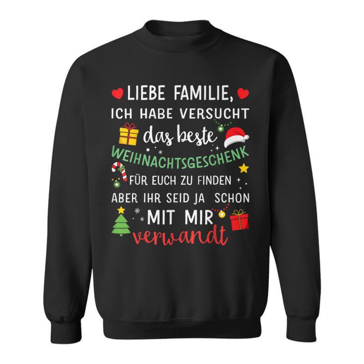 Versucht Beste Für Familie Christmas Sweatshirt