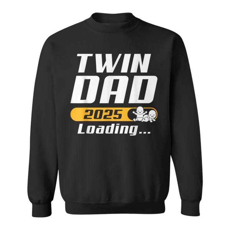 Werdender Papa Twin Dad 2025 Loading Twin Dad Sweatshirt