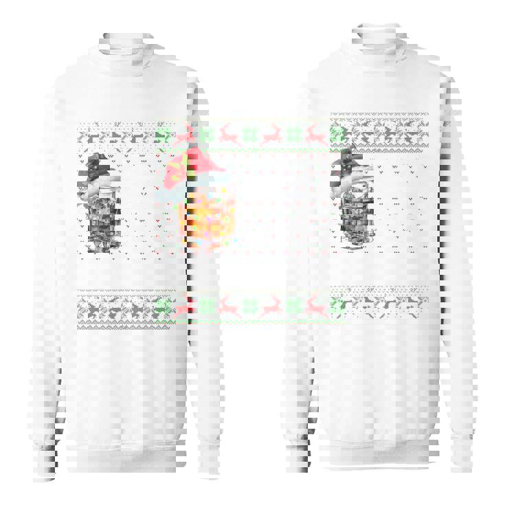 I'm Full Of Holiday Spirit It’S Called Bourbon Ugly Sweater Sweatshirt