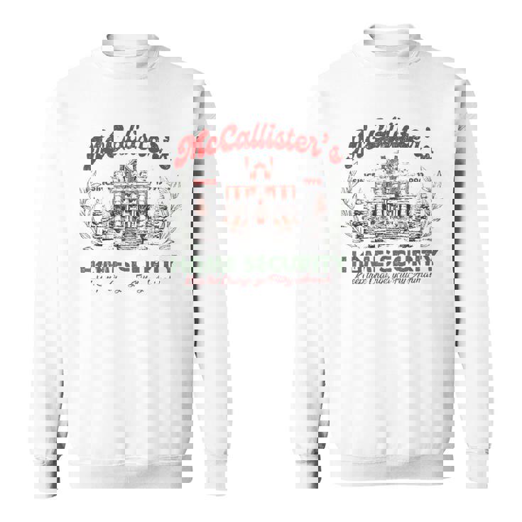 Mc-Calister Christmas Home Security Sweatshirt