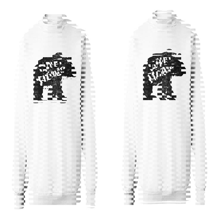 Can I Pet That Dog Dawg Meme Dog Sweatshirt