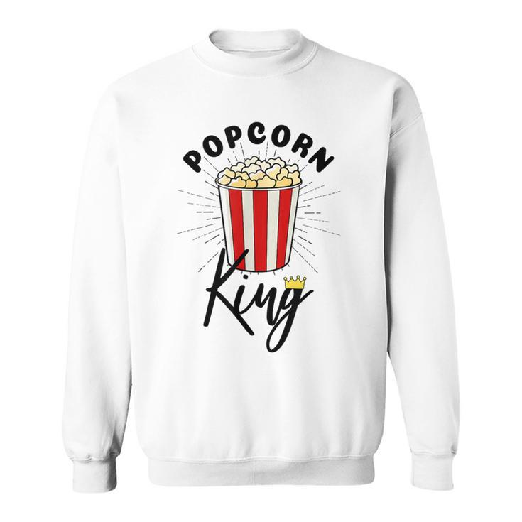 Popcorn King Popcorn Costume Film Cinema Sweatshirt