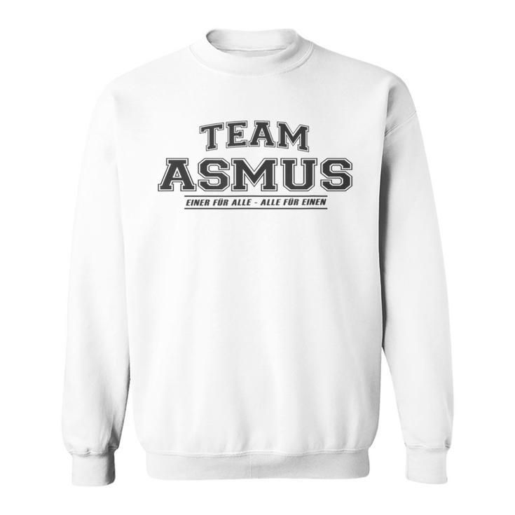 Team Asmus Stolze Familie Nachname Geschenk Sweatshirt