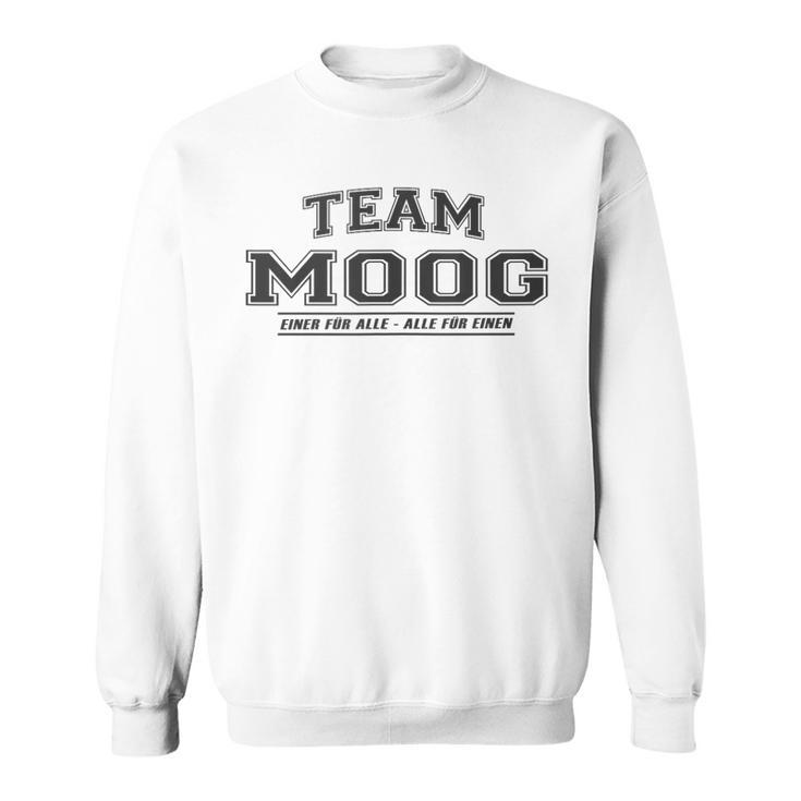 Team Moog Proud Family Last Name Sweatshirt