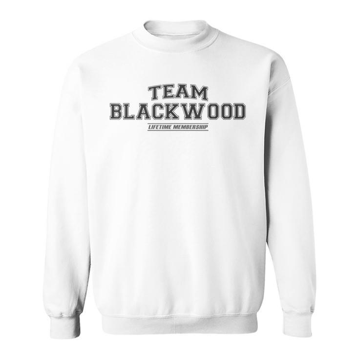 Team Wood Stolzer Familienname Nachname Geschenk Sweatshirt