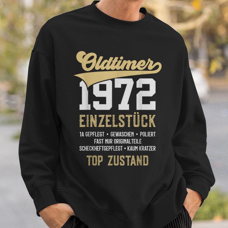 51 Jahre Oldtimer 1972Intage 51St Birthday Sweatshirt Geschenke für Ihn