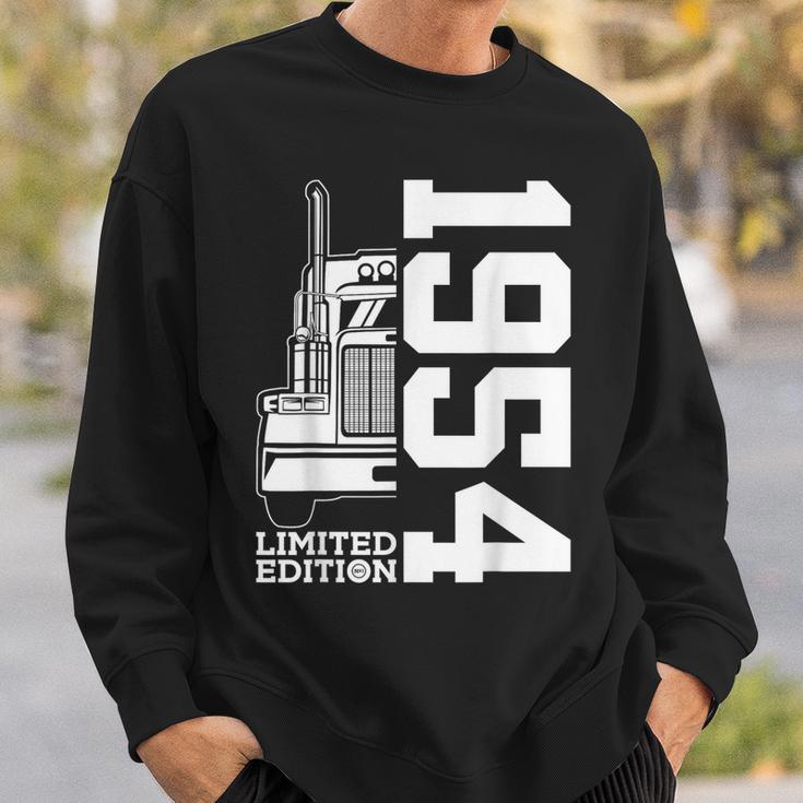 70 Jahre Trucker 1954 Lkw Fahrer 70 Geburtstag Sweatshirt Geschenke für Ihn