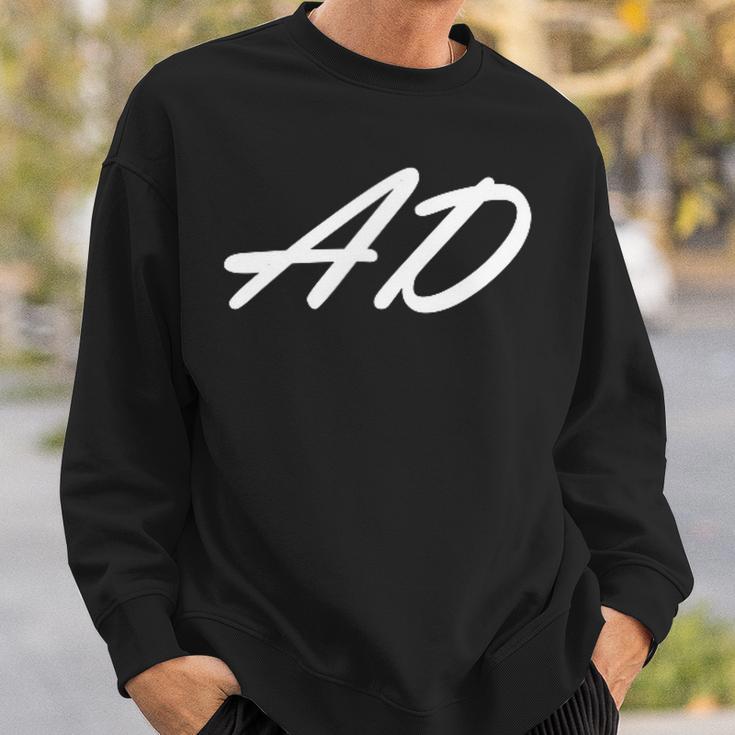 Ad Initials First Name A Last Name D All Names With A Sweatshirt Geschenke für Ihn