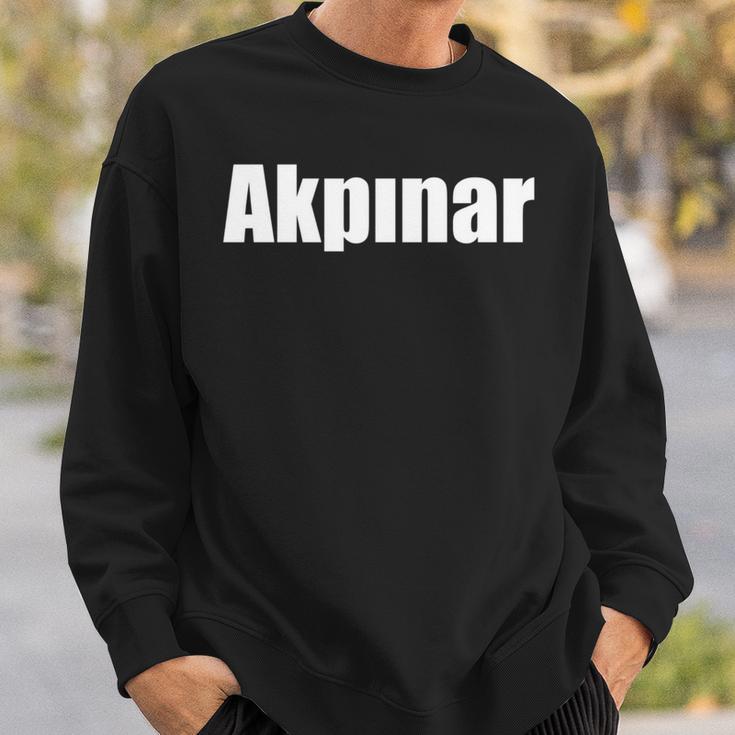 Akpinar Familie Nachname Türkisch Stolz Türkei Sweatshirt Geschenke für Ihn