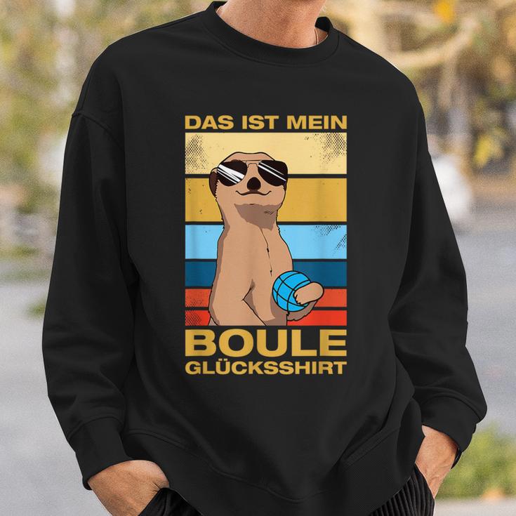 Boule Lucky Petanque Sweatshirt Geschenke für Ihn