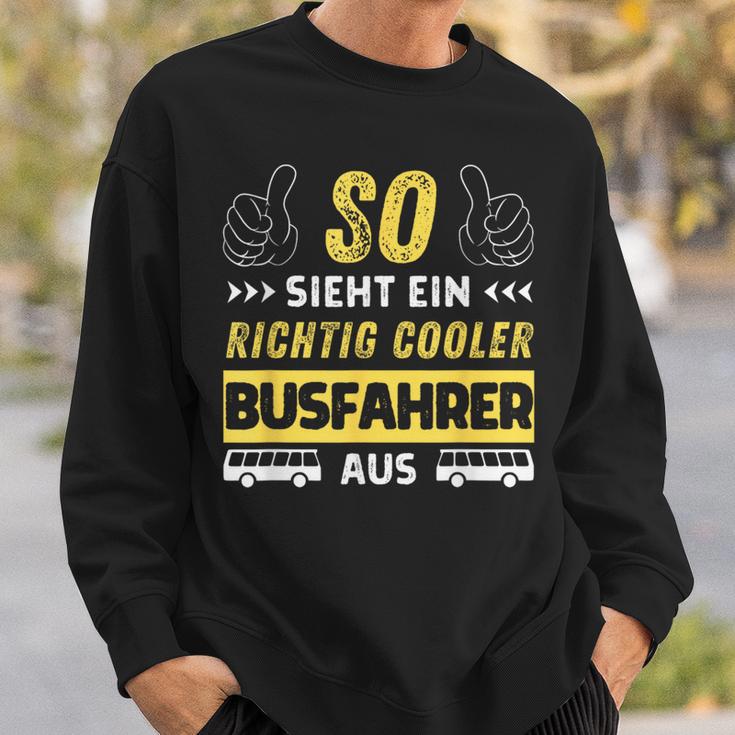 Bus Bus Driving Passenger Work Bus Driver Sweatshirt Geschenke für Ihn