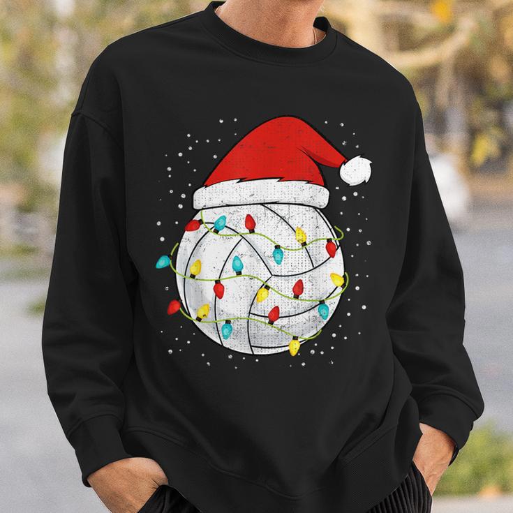 Christmasolleyball Christmas Hat Sweatshirt Geschenke für Ihn