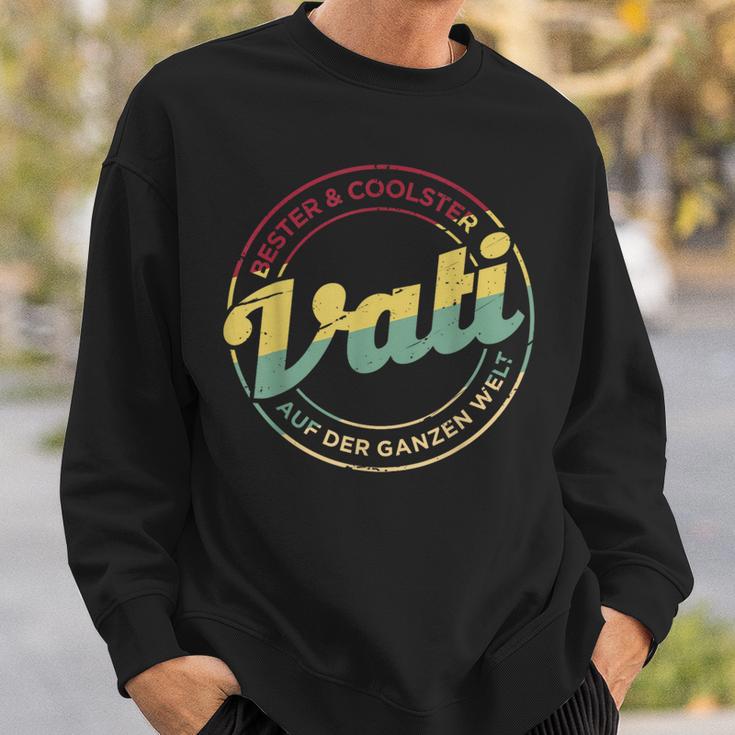 Coolster Und Besterati Der Ganzen Weltintage Papa Motif Sweatshirt Geschenke für Ihn