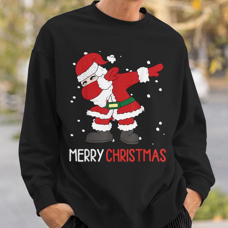 Dabbing Santa Claus Dab Dap Weihnachten Sweatshirt Geschenke für Ihn