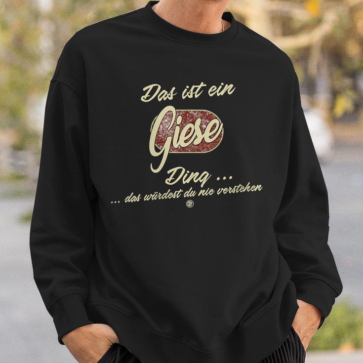 Damen Das Ist Ein Giese Ding Lustiges Familie Giese Mit-Ausschnitt Sweatshirt Geschenke für Ihn