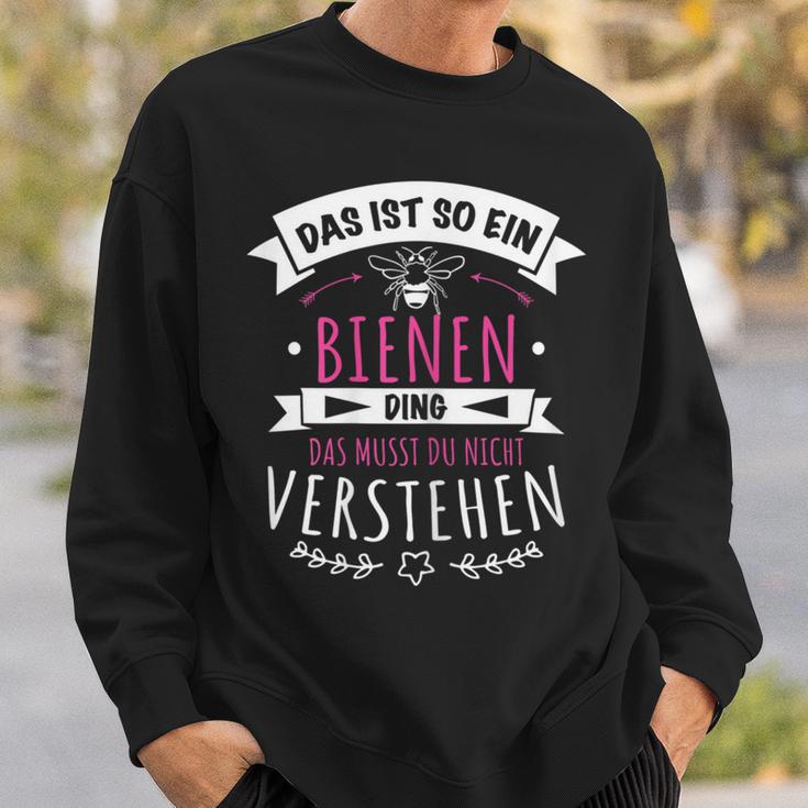 Damen Imker Imkerin Bienenzüchter Das Ist So Ein Bienen Ding Sweatshirt Geschenke für Ihn