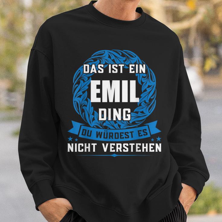 Das Ist Ein Emil Dingorname Sweatshirt Geschenke für Ihn