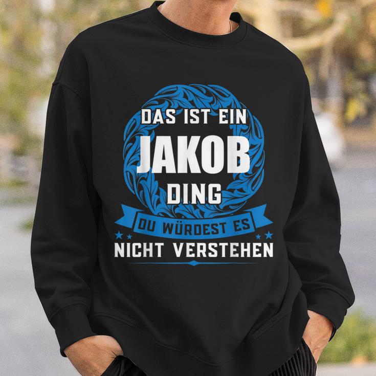 Das Ist Ein Jakob Dingorname Sweatshirt Geschenke für Ihn