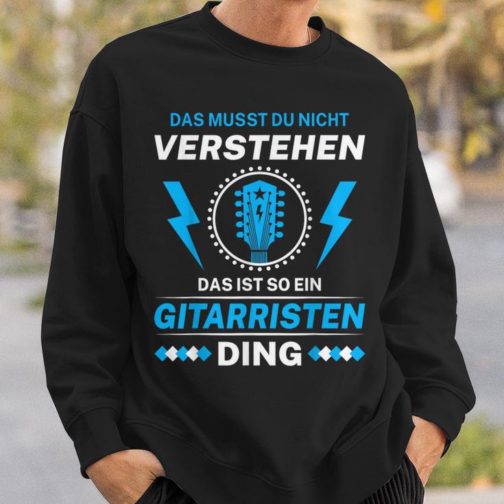 Das Ist So Ein Gitarristen Ding Bassisten Gitarrist Sweatshirt Geschenke für Ihn