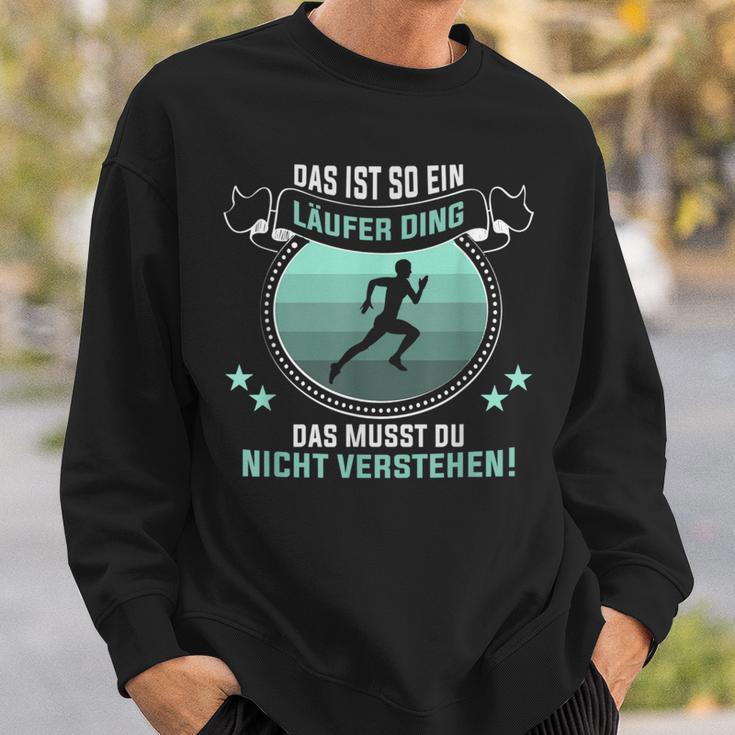 Das Ist So Ein Läufer Ding Jogging Runner Sweatshirt Geschenke für Ihn