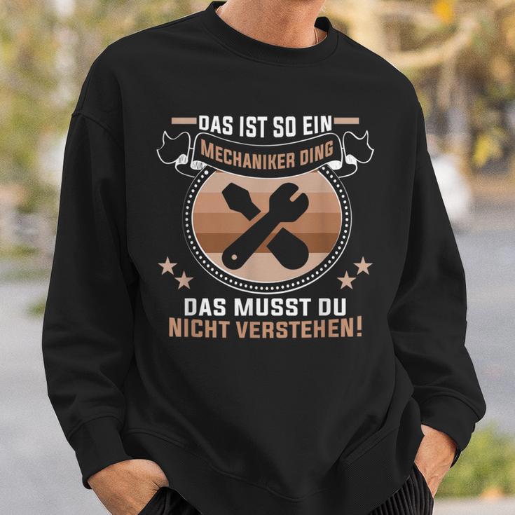 Das Ist So Ein Mechaniker Ding Tuner Car Mechanic Sweatshirt Geschenke für Ihn