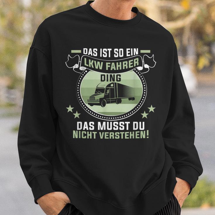 Das Ist So Ein Trucker Ding Lorry Driver Sweatshirt Geschenke für Ihn