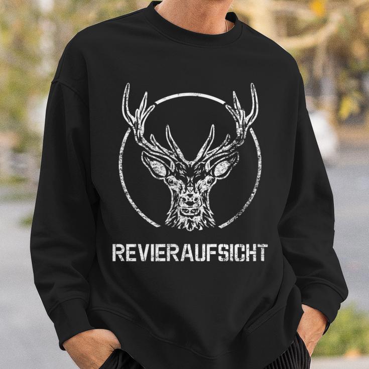 Deer Antlers Hunter Hiking Stag Terrace Sweatshirt Geschenke für Ihn