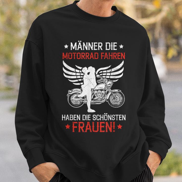 Die Motorcycle Fahren The Motorcycle Driving Motorcycle Sweatshirt Geschenke für Ihn