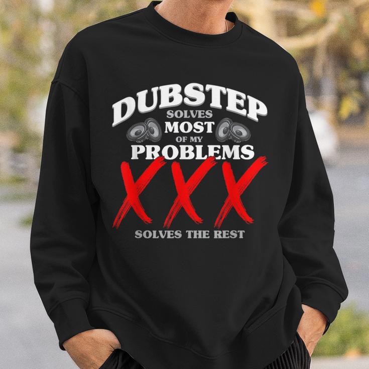 Dubstep Löst Die Msten Meiner Probleme Dubstep Sweatshirt Geschenke für Ihn