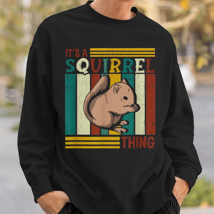 Es Ist Ein Eichhörnchen Ding Lustiger Eichhörnchenliebhaber Sweatshirt Geschenke für Ihn