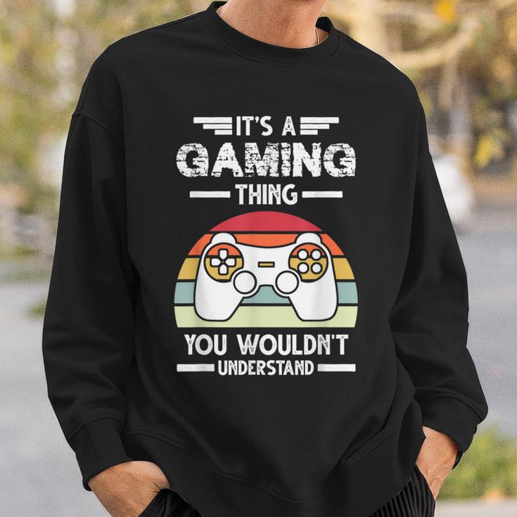 Es Ist Ein Gaming-Ding-Spiel Sweatshirt Geschenke für Ihn