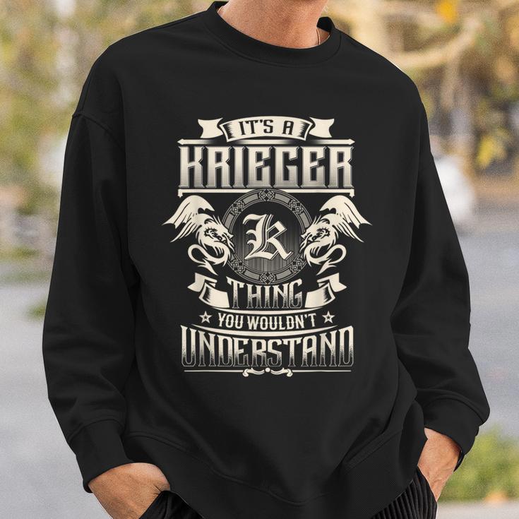 Es Ist Eine Krieger-Sache Dass Sie Den Familiennamen Nichterstehen Würden Sweatshirt Geschenke für Ihn