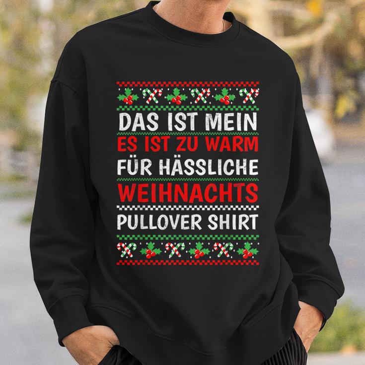 Es Ist Zu Warm Für Hässliche Weihnachtss Sweatshirt Geschenke für Ihn