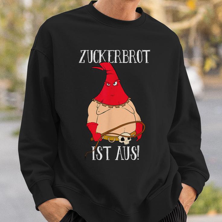 Fun Zuckerbret Ist Aus Dominant Mask And Whip Sayings Sweatshirt Geschenke für Ihn